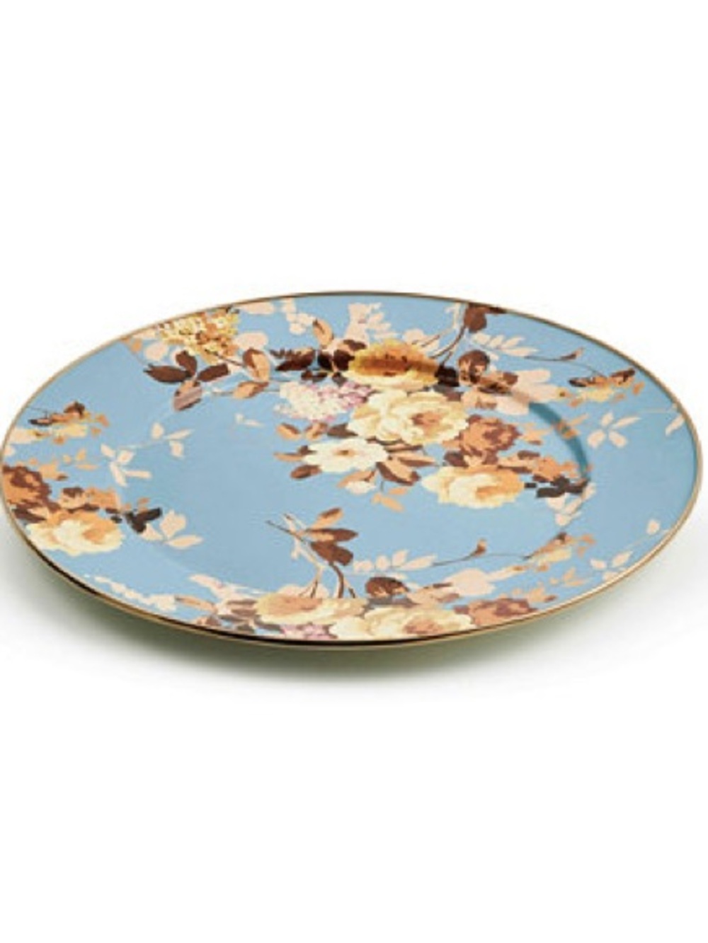 MacKenzie-Childs Wild Rose Slate Serving Platter